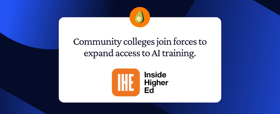 Community colleges join forces to expand access to AI training.
