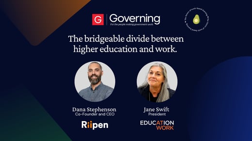 The bridgeable divide between higher education and work.