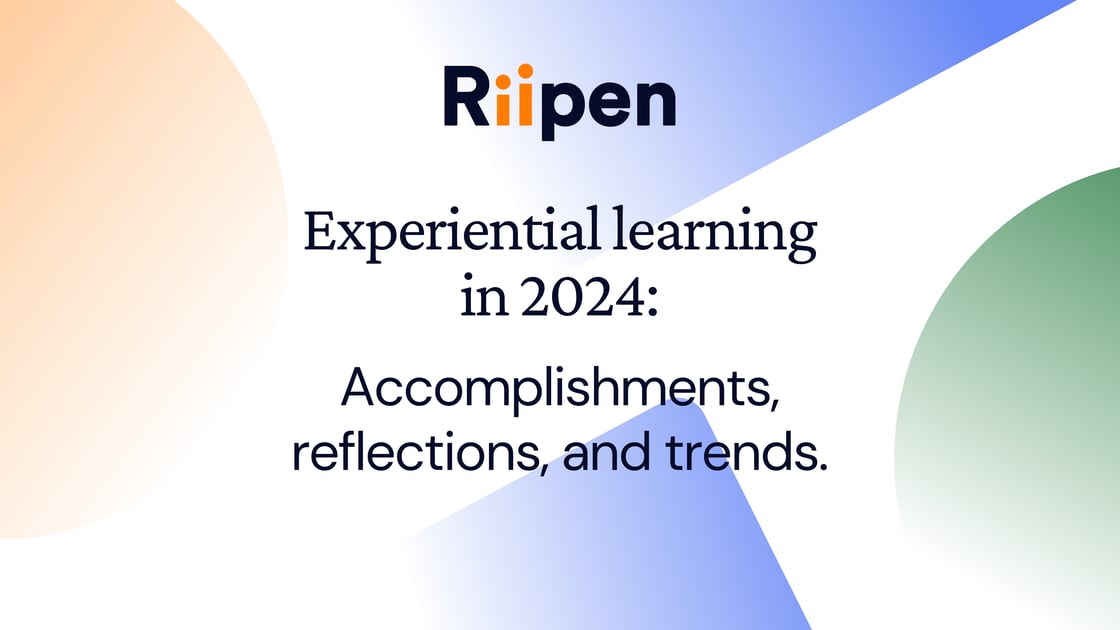 Experiential learning in 2024: Accomplishments, reflections, and trends.