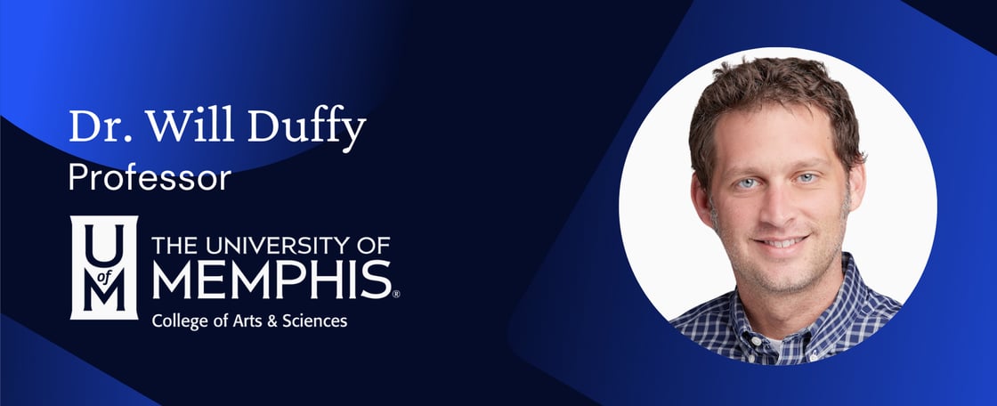 Educator spotlight: Dr. Will Duffy, Professor at The University of Memphis.